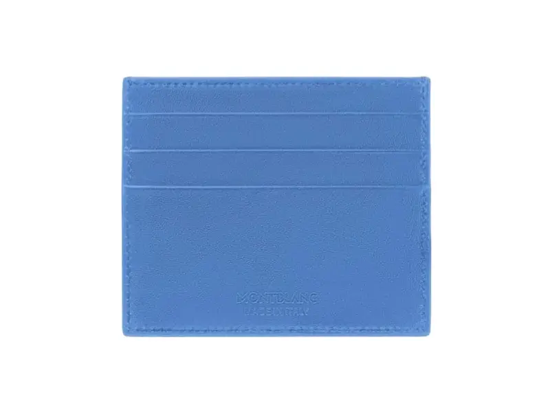 DUSTY BLUE CARD HOLDER 6CC MEISTERSTUCK MONTBLANC 198326